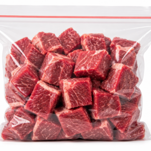 CARNE EN CUBOS POR KG
